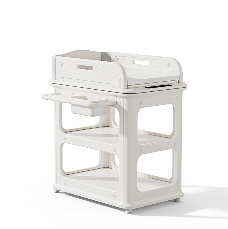 Baby Nursery Dresser Changing Table - Modern Portable Baby Diaper Changing Table