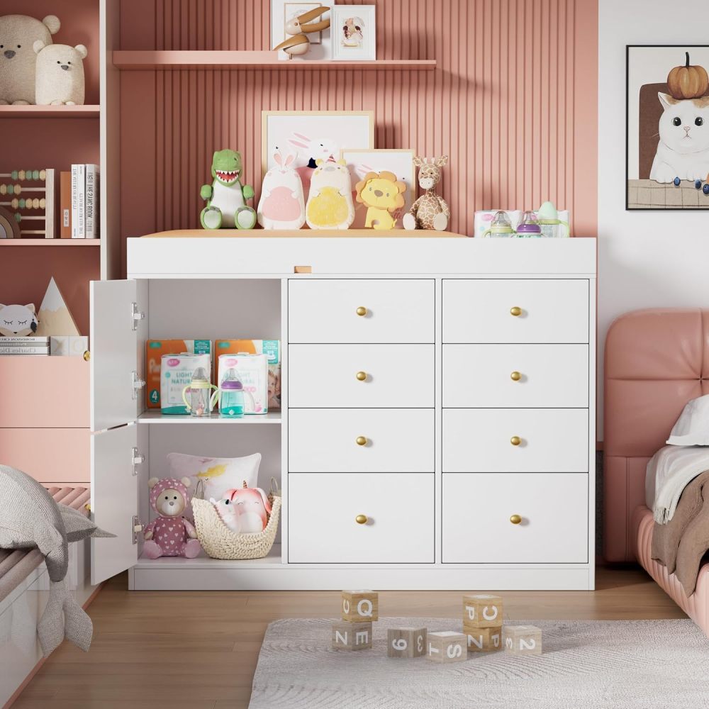 Baby Classic Nursery Dresser w - Baby Nursery Dresser Changing Table 评论和价格