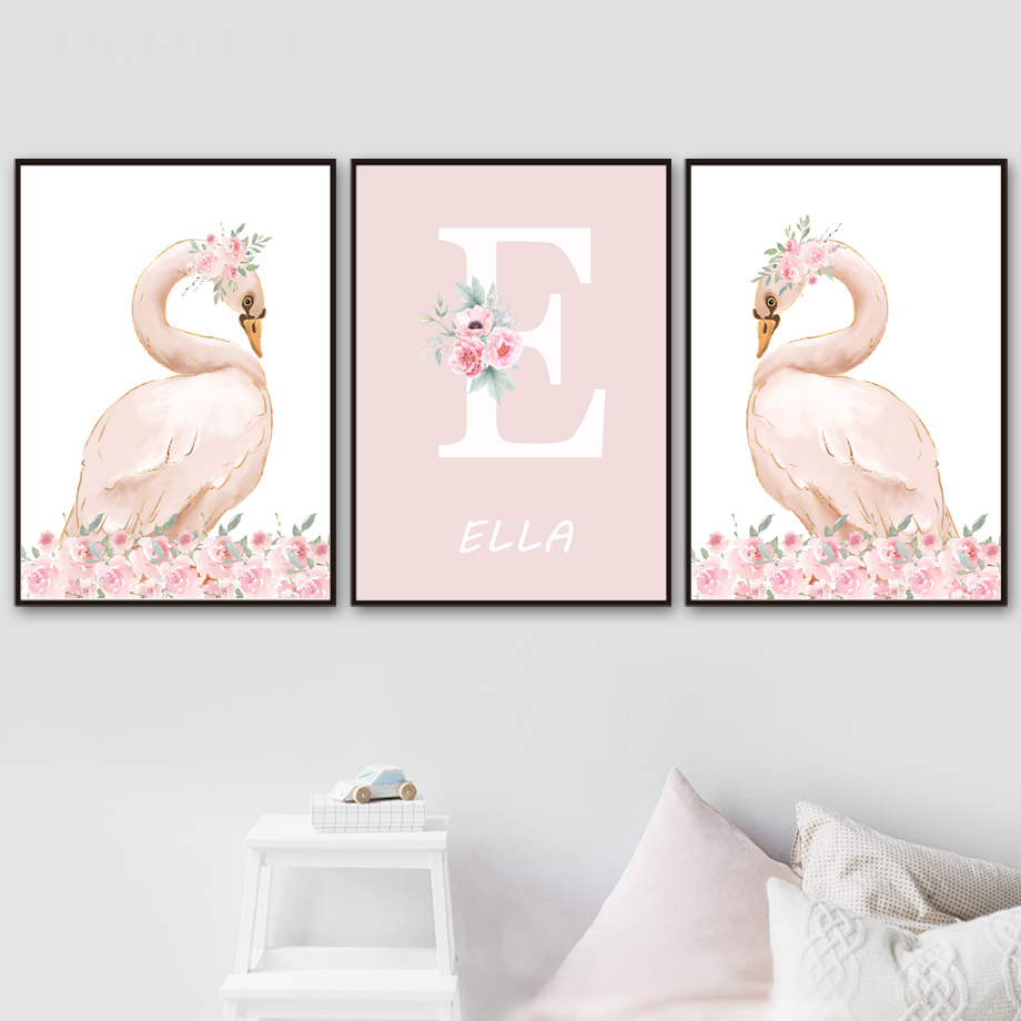 Pink Angel Girl Sun Moon Cloud - Baby Nursery Animal Prints 评论和价格