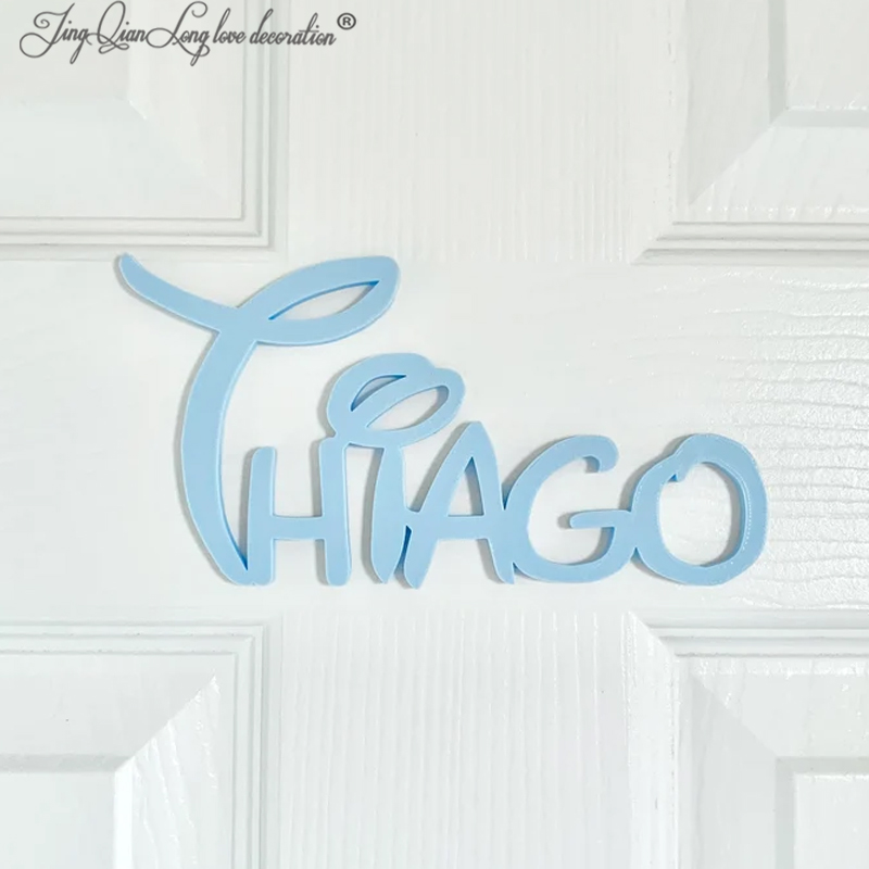 Custom wall door name sign pla - Baby Boy Nursery Quotes 评论和价格