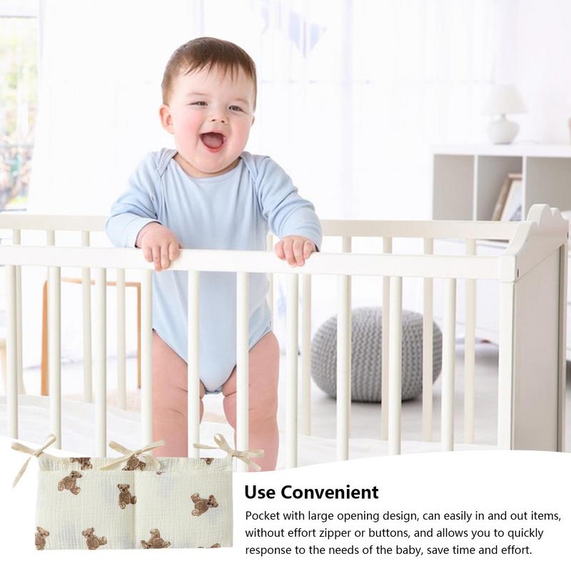 Baby Crib Organizer Cot Caddy  - Baby Nursery Storage 评论和价格