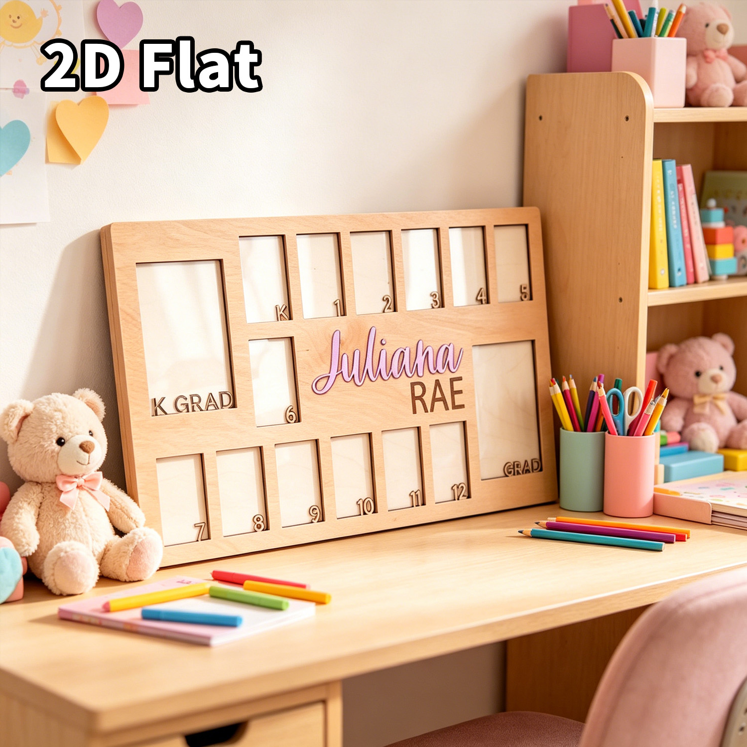1Pc Custom Grade Photo Frame W - Baby Nursery Office 评论和价格