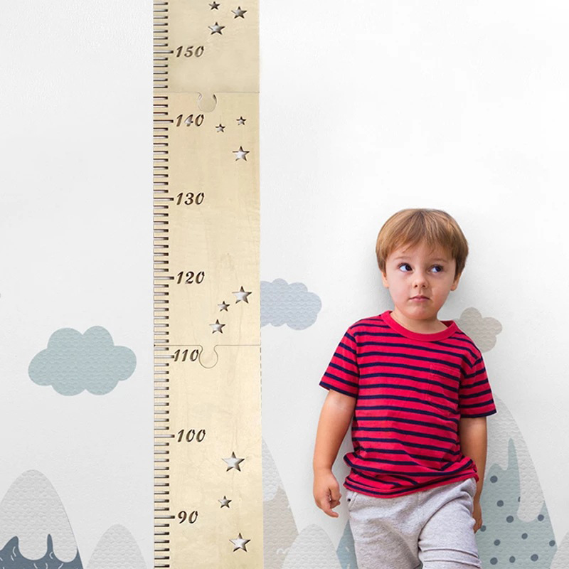 5 Sheets Nordic Wooden Kids He - Wall Decal Nursery 评论和价格