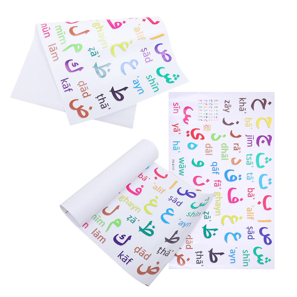 3Pcs Alphabet Wall Stickers Mu - Wall Decal Nursery 评论和价格