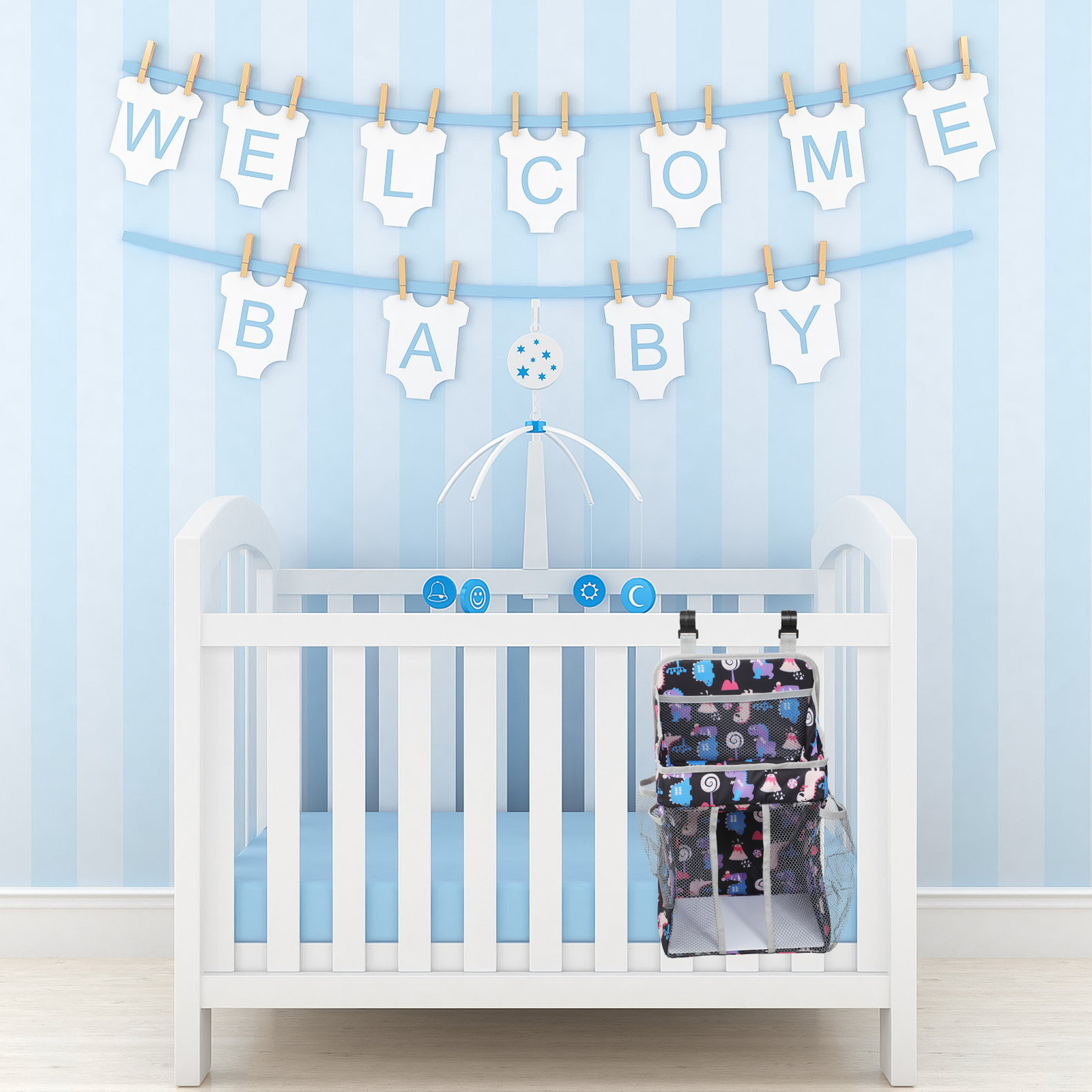 Nappy Bags Nursery Storage Bab - Baby Nursery Storage 评论和价格