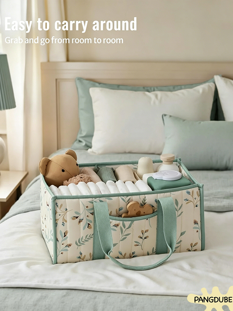 PANGDUBE Diaper Stacker Organi - Baby Nursery Storage 评论和价格