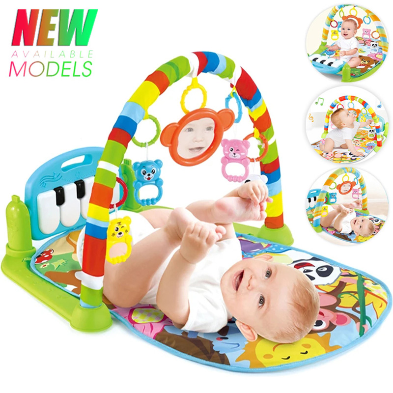 Baby Music Activity Gym Rug Pl - Baby Nursery Shelf 评论和价格
