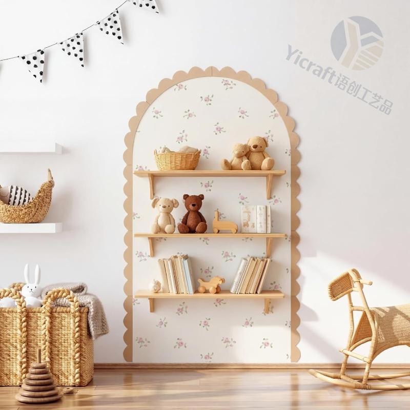 [New] Wood Wall Arch Decor DIY - Wall Decal Nursery 评论和价格