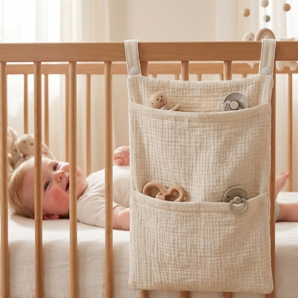 Baby Crib Organizer Hanging St - Baby Nursery Shelf 评论和价格
