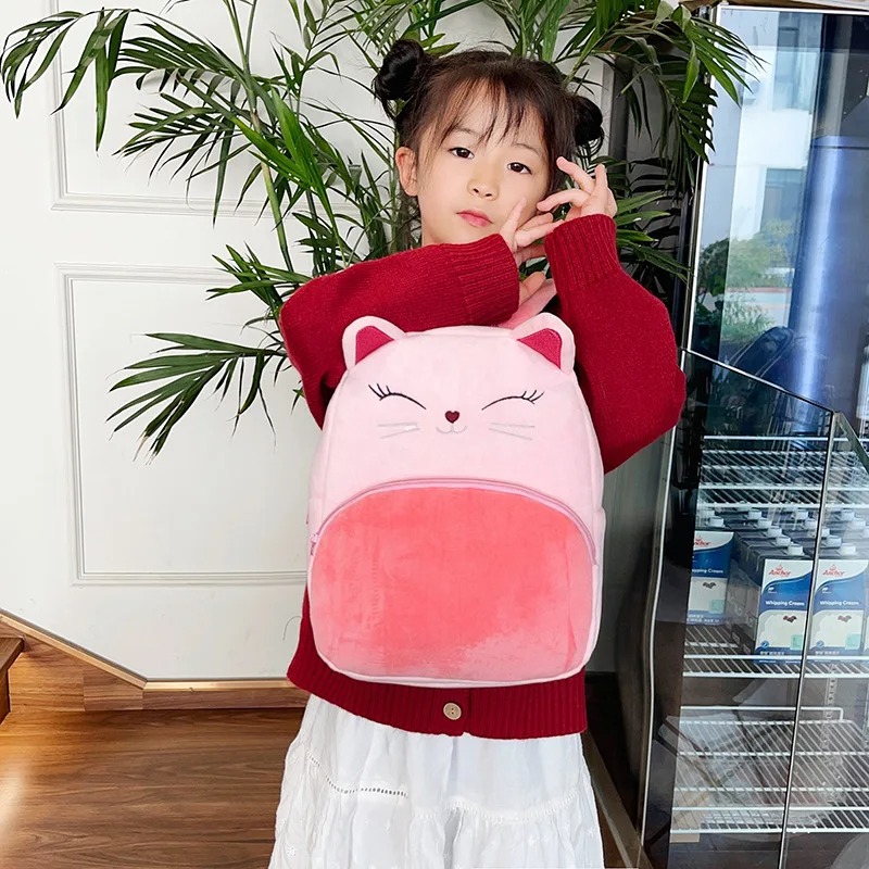Customized Name Cartoon Cat Ba - Baby Nursery Backpack 评论和价格