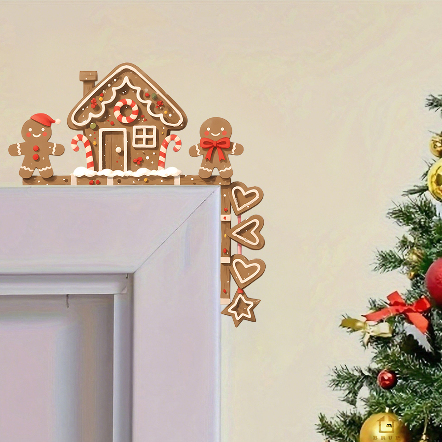 Gingerbread House & Man Christ - Wall Decal Nursery 评论和价格