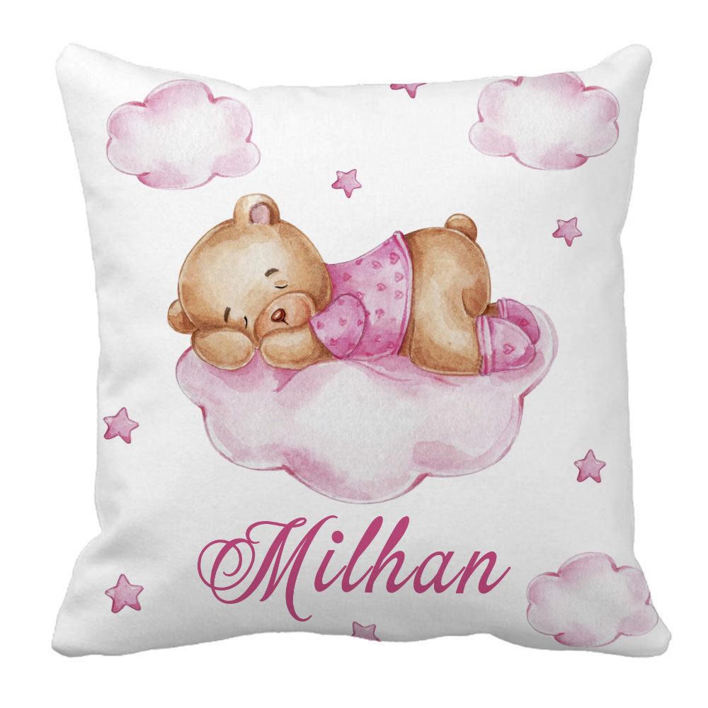 LVYZIHO Sleeping Bear Custom N - Baby Nursery Animal Prints 评论和价格