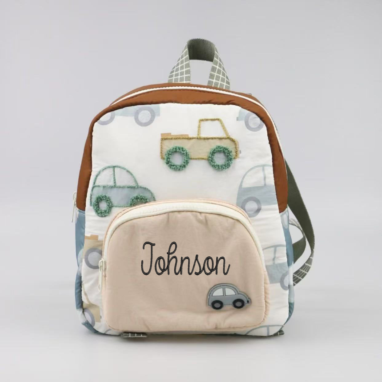 Car Embroidery Bag, Children's - Baby Nursery Backpack 评论和价格