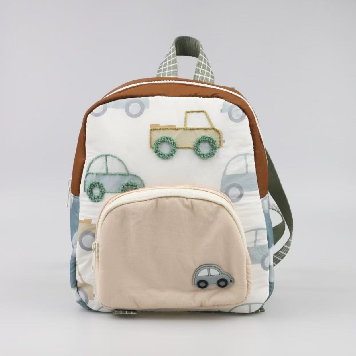 Car Embroidery Bag, Children's - Baby Nursery Backpack 评论和价格