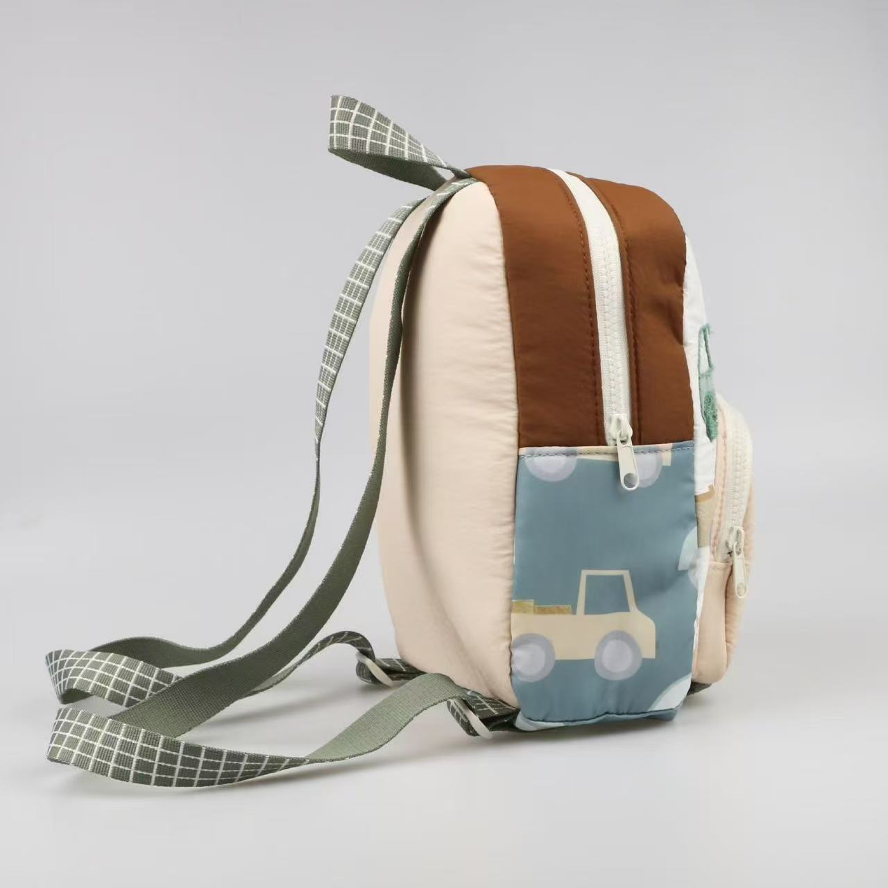 Car Embroidery Bag, Children's - Baby Nursery Backpack 评论和价格