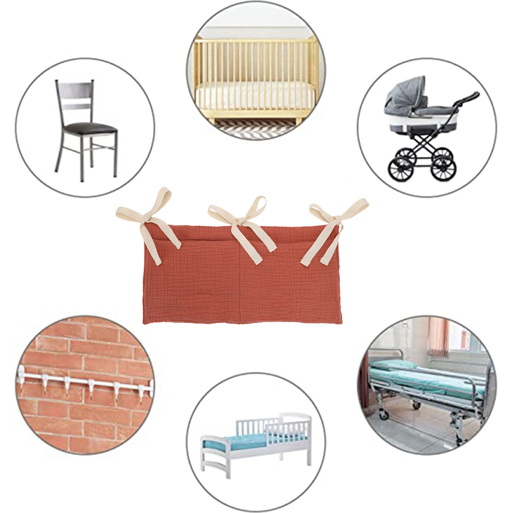Baby Crib Organizer Cot Caddy  - Baby Nursery Shelf 评论和价格