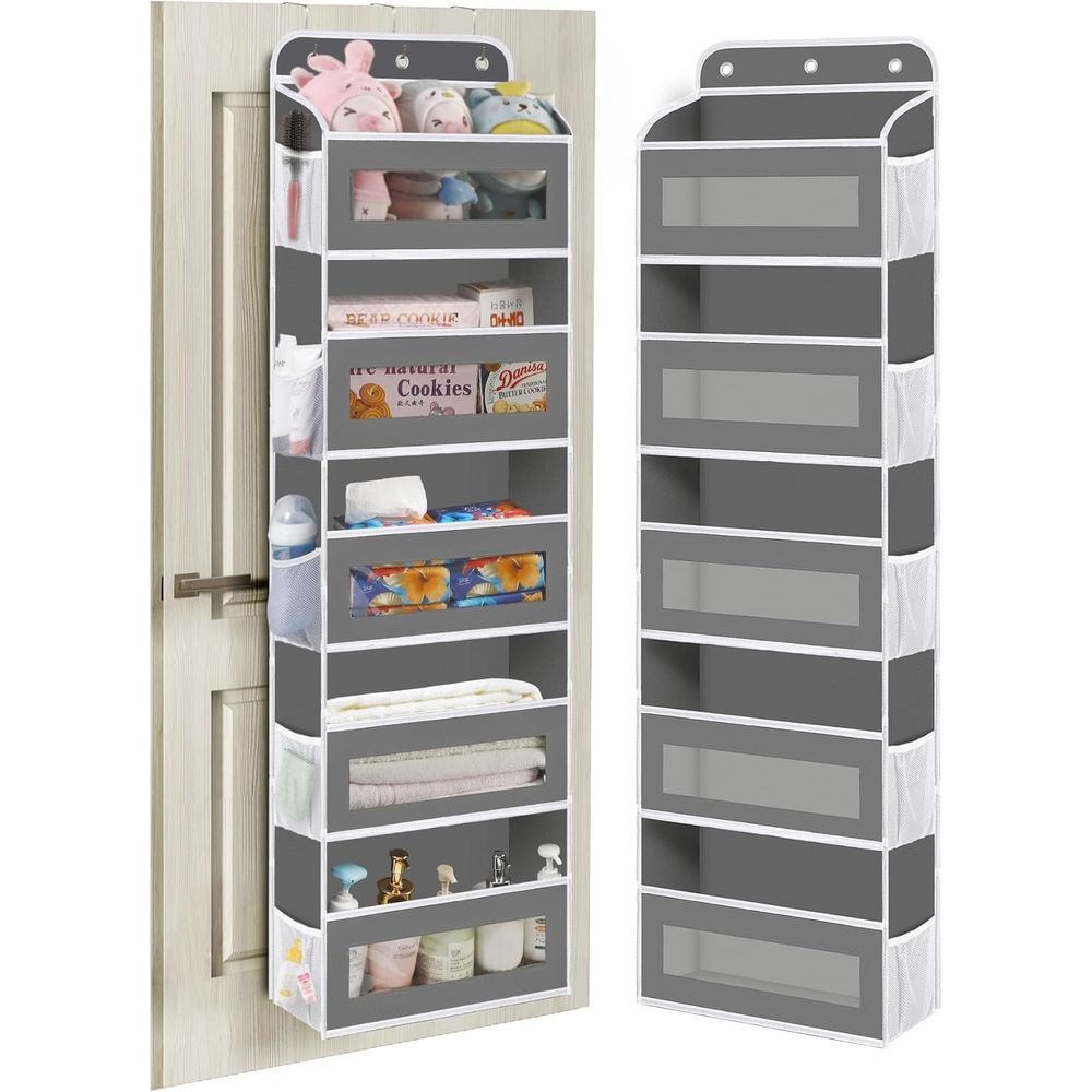5 Shelves Closet Door Hanging  - Baby Nursery Shelves 评论和价格