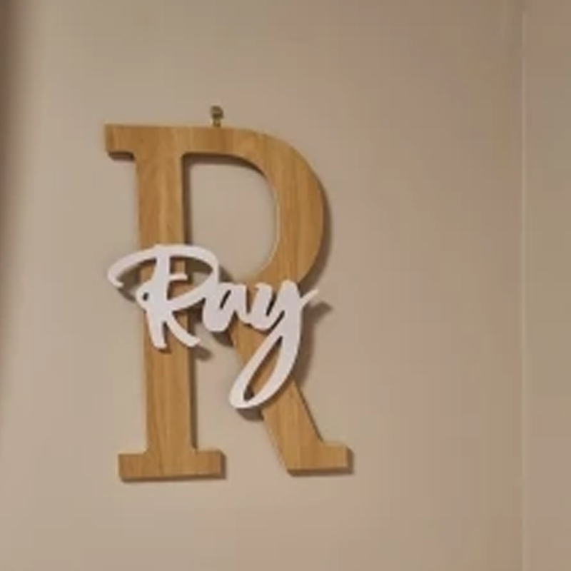 Custom Wooden Name Sign  Baby  - Baby Nursery Sign 评论和价格