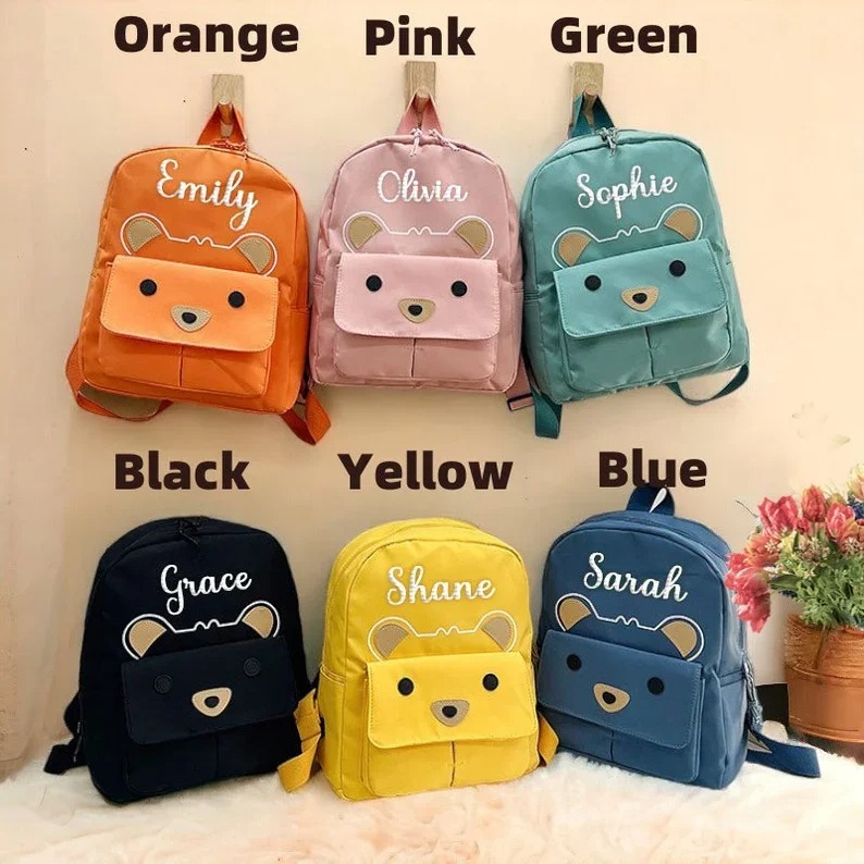 Embroidered Toddler Backpack C - Baby Nursery Backpack 评论和价格