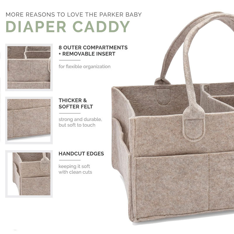 Diaper Caddy - Nursery Storage - Baby Nursery Shelf 评论和价格