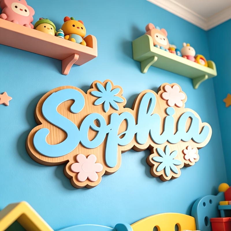 Personalized Floral Themed Nam - Baby Nursery Themes 评论和价格