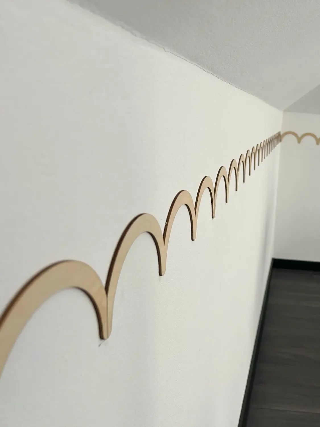 20pcs Scalloped Room Border, A - Wall Decal Nursery 评论和价格
