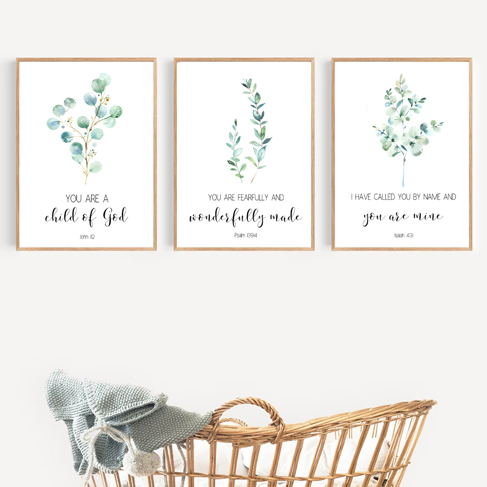 Christian Boy Nursery Wall Art - Baby Boy Nursery Quotes 评论和价格