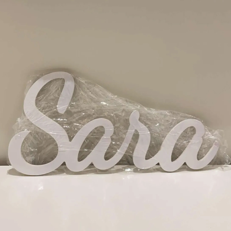 Custom Name Freestanding Sign  - Baby Nursery Shelf 评论和价格