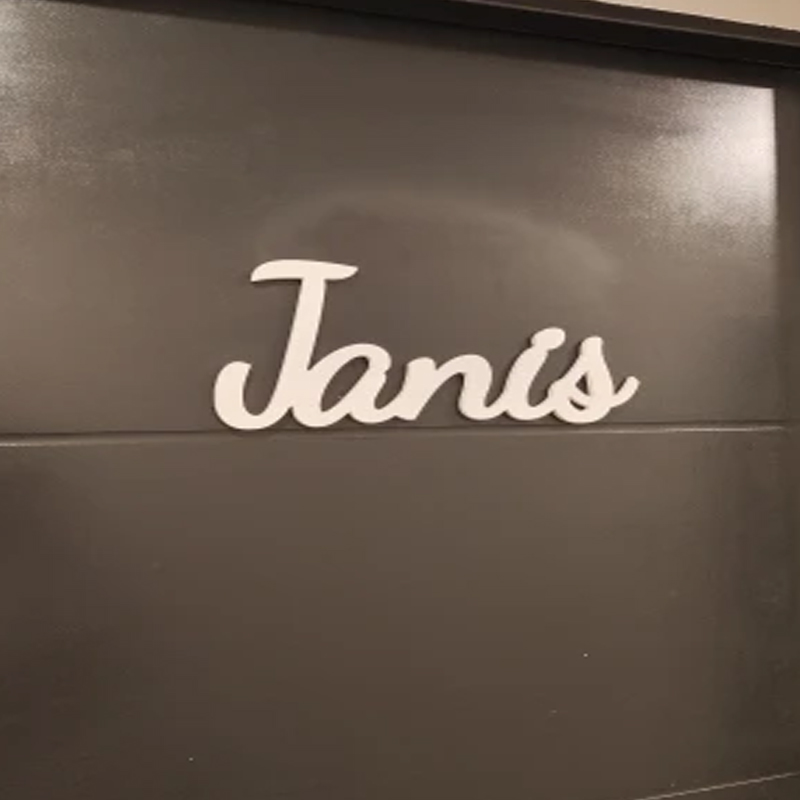 Custom Name Freestanding Sign  - Baby Nursery Shelf 评论和价格