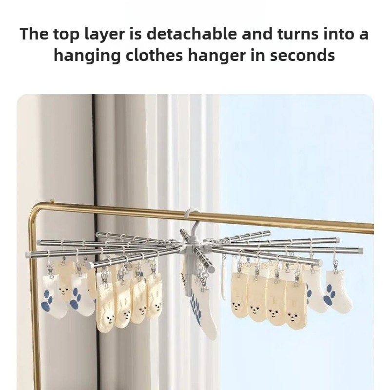 Baby Clothes Drying Rack-Folda - Baby Nursery Shelf 评论和价格